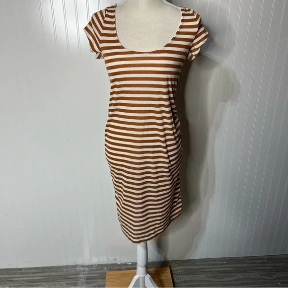 Ace Fashion | Striped Midi Dress - Picture 1 of 6